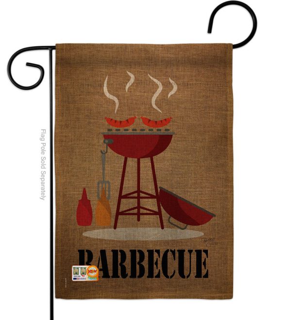 Barbecue - Fun In The Sun Summer Vertical Impressions Decorative Flags HG106076 Made In USA - Image 9