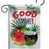 Good Summer Fruite - Fun In The Sun Summer Vertical Impressions Decorative Flags HG137065 Made In USA