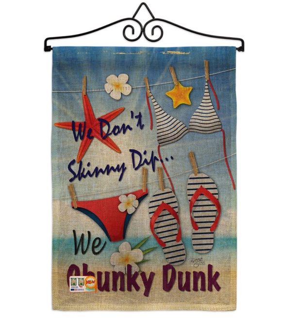 Chunky Dunk - Fun In The Sun Summer Vertical Impressions Decorative Flags HG106004 Made In USA - Image 10