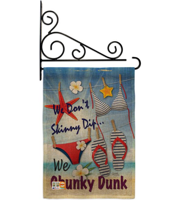 Chunky Dunk - Fun In The Sun Summer Vertical Impressions Decorative Flags HG106004 Made In USA - Image 12