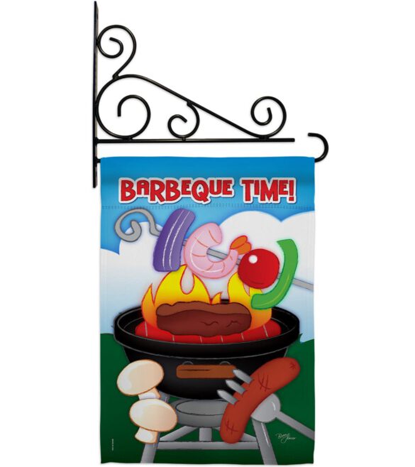 Barbeque Time - Fun In The Sun Summer Vertical Impressions Decorative Flags HG106053 Imported - Image 12