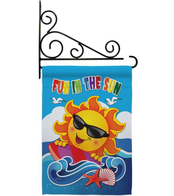 Fun in the Sun - Fun In The Sun Summer Vertical Impressions Decorative Flags HG106069 Made In USA - Image 11