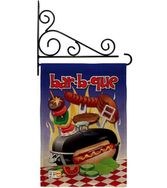 Bar B Que - Fun In The Sun Summer Vertical Impressions Decorative Flags HG106071 Made In USA - Image 13