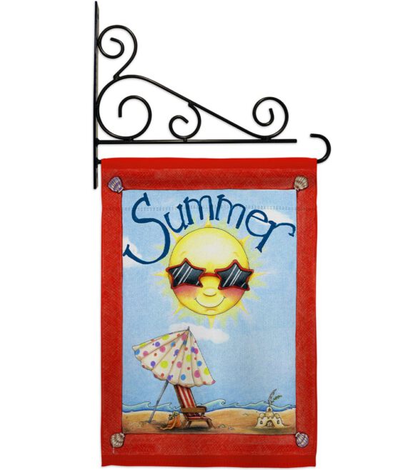 Fun in Summer - Fun In The Sun Summer Vertical Impressions Decorative Flags HG106074 Made In USA - Image 11