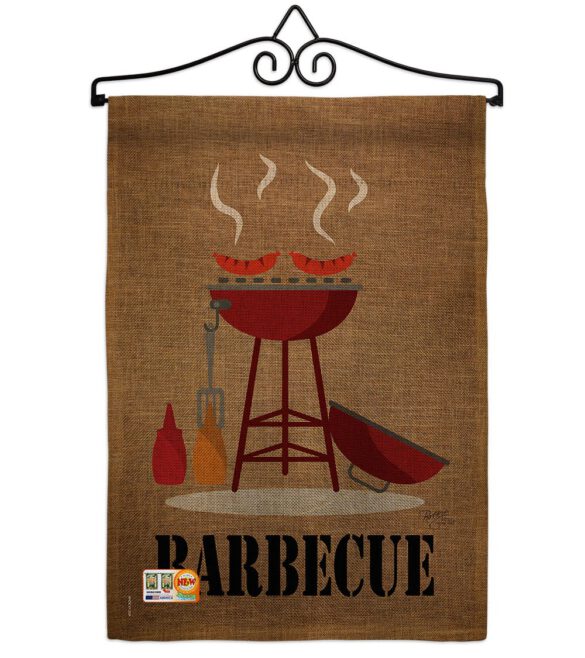 Barbecue - Fun In The Sun Summer Vertical Impressions Decorative Flags HG106076 Made In USA - Image 11
