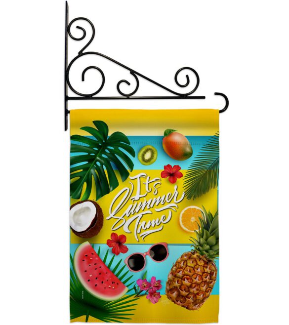 Fruity Summer Time - Fun In The Sun Summer Vertical Impressions Decorative Flags HG106085 Made In USA - Image 11