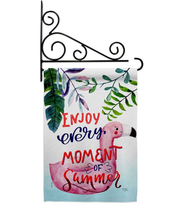 Enjoy Every Moment - Fun In The Sun Summer Vertical Impressions Decorative Flags HG106104 Made In USA - Image 8