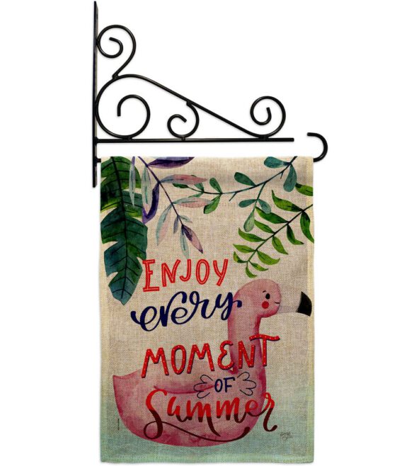 Enjoy Every Moment - Fun In The Sun Summer Vertical Impressions Decorative Flags HG106104 Made In USA - Image 18