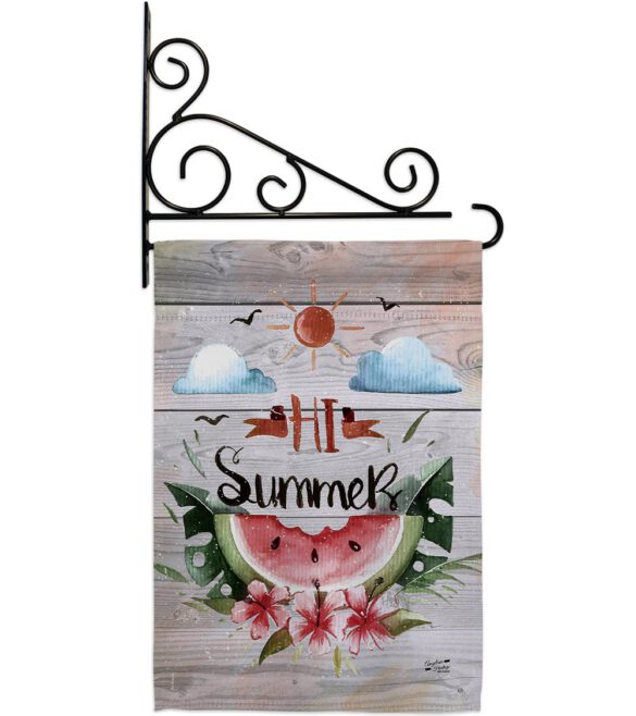 Hi Summer - Fun In The Sun Summer Vertical Impressions Decorative Flags HG137017 Made In USA - Image 11