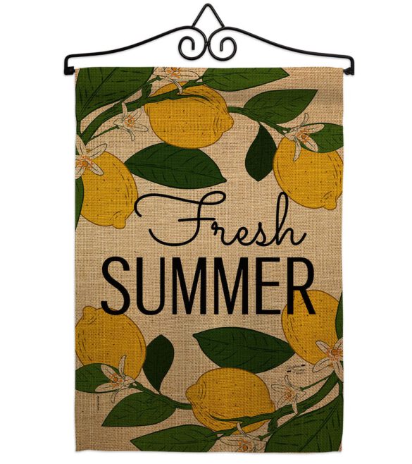 Fresh Summer - Fun In The Sun Summer Vertical Impressions Decorative Flags HG137189 Made In USA - Image 7