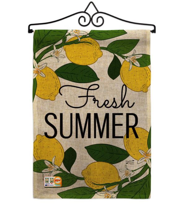 Fresh Summer - Fun In The Sun Summer Vertical Impressions Decorative Flags HG137189 Made In USA - Image 13