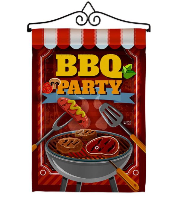 BBQ Party - Fun In The Sun Summer Vertical Impressions Decorative Flags HG137227 Made In USA - Image 8