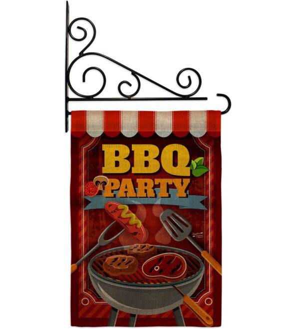 BBQ Party - Fun In The Sun Summer Vertical Impressions Decorative Flags HG137227 Made In USA - Image 15