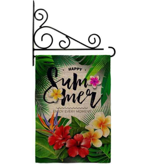 Enjoy Every Moment - Fun In The Sun Summer Vertical Impressions Decorative Flags HG137447 Made In USA - Image 18