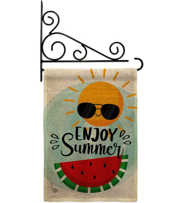 Enjoy Summer - Fun In The Sun Summer Vertical Impressions Decorative Flags HG192229 Made In USA - Image 14