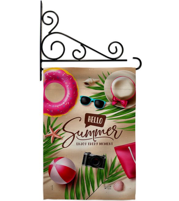 Enjoy Every Monent - Fun In The Sun Summer Horizontal Impressions Decorative Flags HG130399 Made In USA - Image 17