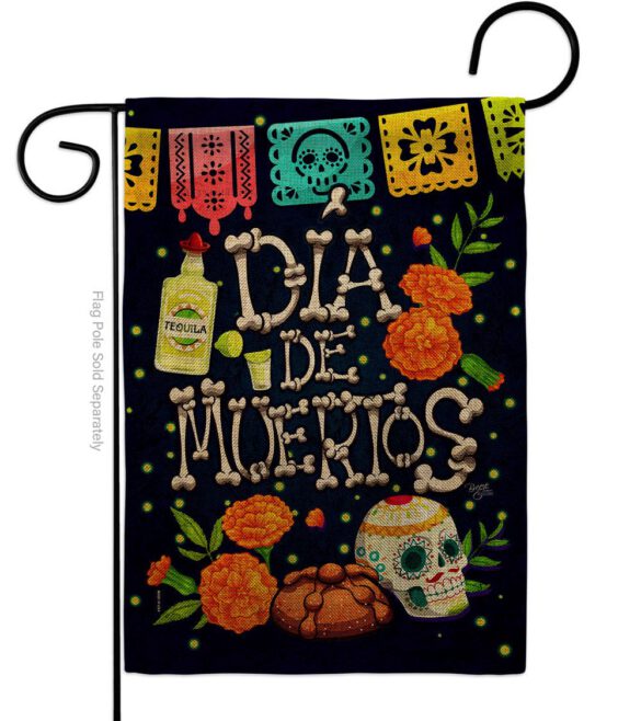 All Souls' Day - Halloween Fall Vertical Impressions Decorative Flags HG112112 Made In USA - Image 14