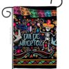 Colorful Dia de Muertos - Halloween Fall Vertical Impressions Decorative Flags HG137071 Made In USA