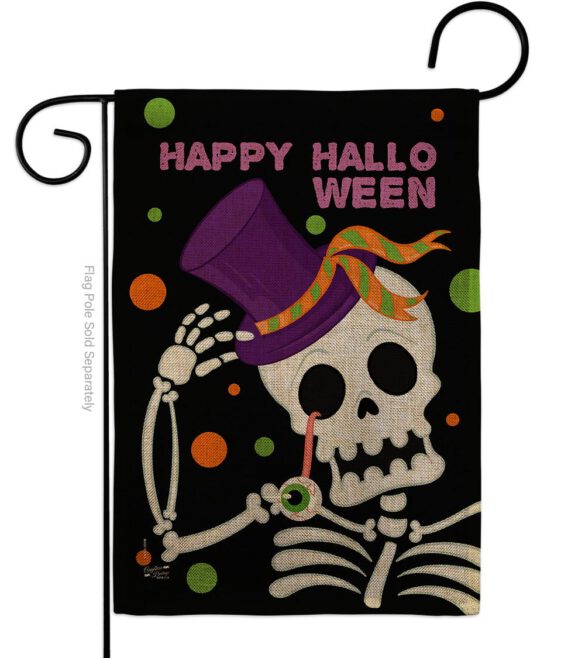 Happy Halloween - Halloween Fall Vertical Impressions Decorative Flags HG137262 Made In USA - Image 11