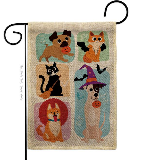 Halloween Dress Up - Halloween Fall Vertical Impressions Decorative Flags HG137623 Made In USA - Image 13