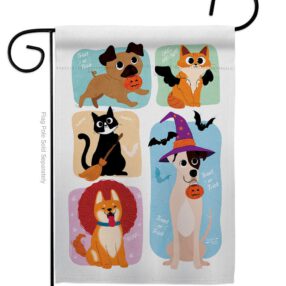 Halloween Dress Up - Halloween Fall Vertical Impressions Decorative Flags HG137623 Made In USA