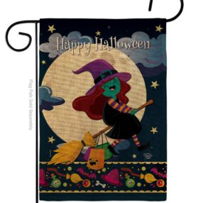 Garden Flag Halloween G192218 B