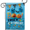 Boo Trick - Halloween Fall Vertical Impressions Decorative Flags HG192221 Made In USA