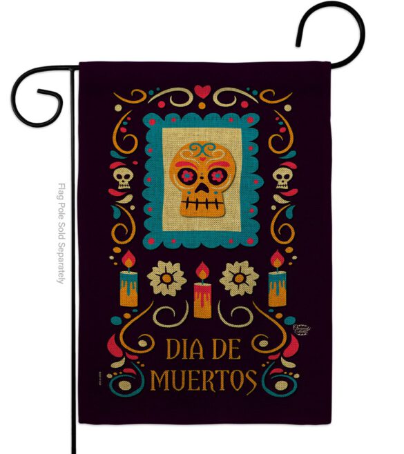 Celebrate The Dead - Halloween Fall Vertical Impressions Decorative Flags HG192240 Made In USA - Image 11