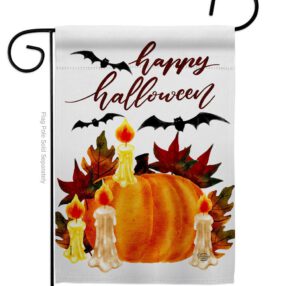 Halloween Candlestick - Halloween Fall Vertical Impressions Decorative Flags HG192667 Made In USA