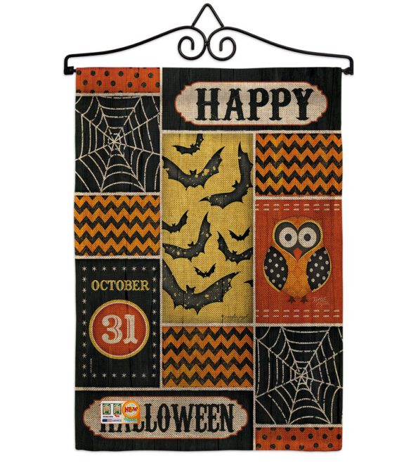 Halloween Happy - Halloween Fall Vertical Impressions Decorative Flags HG112060 Made In USA - Image 10