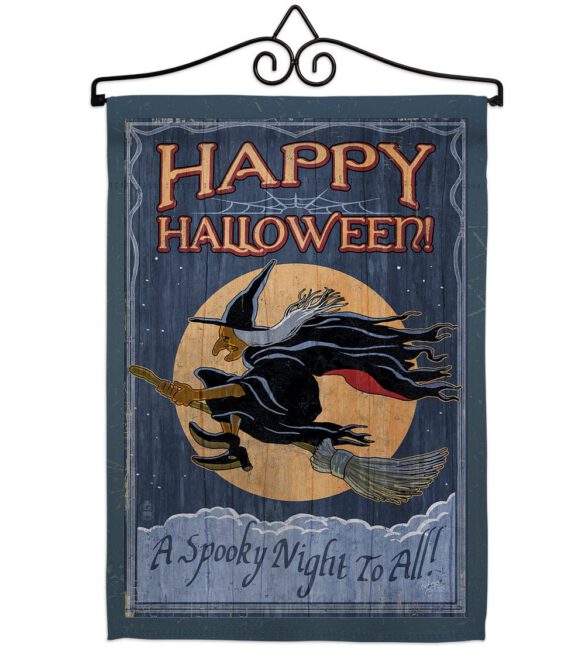 A Spooky Night To All - Halloween Fall Vertical Impressions Decorative Flags HG112063 Made In USA - Image 8