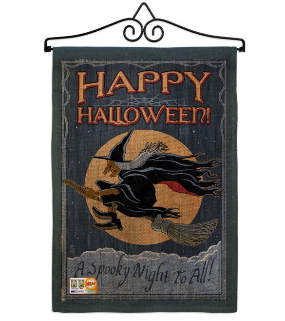 A Spooky Night To All - Halloween Fall Vertical Impressions Decorative Flags HG112063 Made In USA - Image 11
