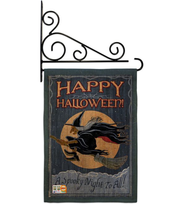 A Spooky Night To All - Halloween Fall Vertical Impressions Decorative Flags HG112063 Made In USA - Image 13