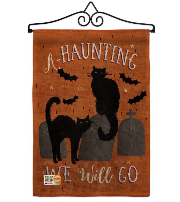 Haunting We Go - Halloween Fall Vertical Impressions Decorative Flags HG112081 Made In USA - Image 10