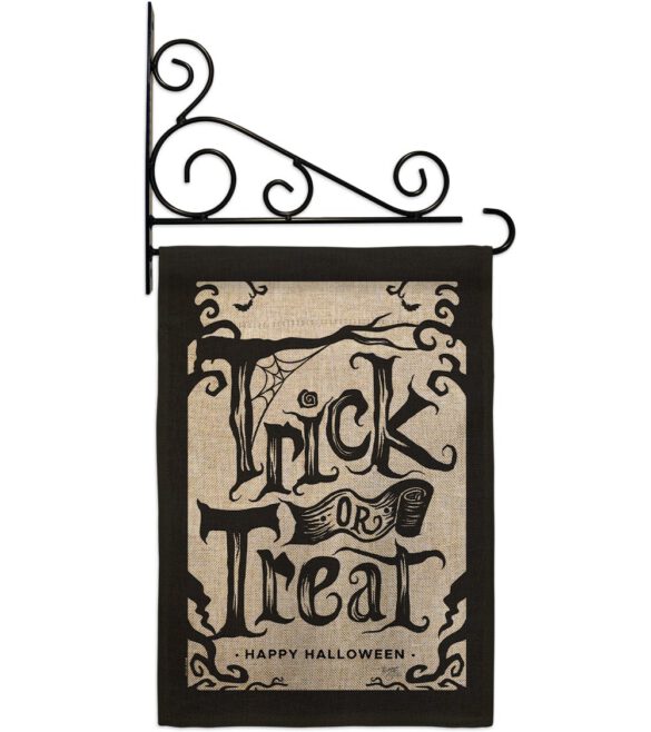 Halloween Trick - Halloween Fall Vertical Impressions Decorative Flags HG112100 Made In USA - Image 14