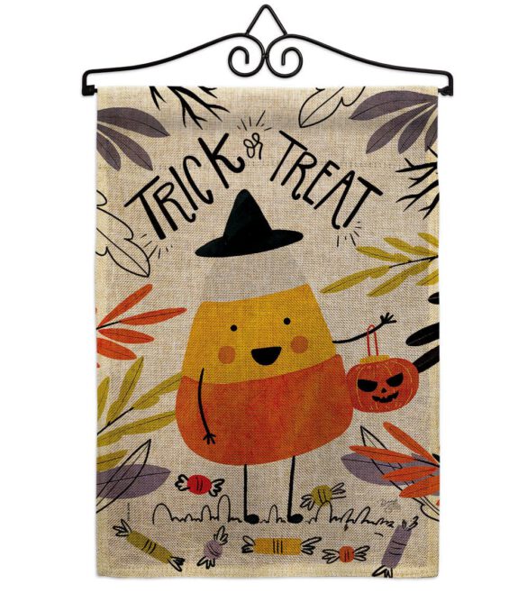 Candy Corn - Halloween Fall Vertical Impressions Decorative Flags HG112103 Made In USA - Image 17
