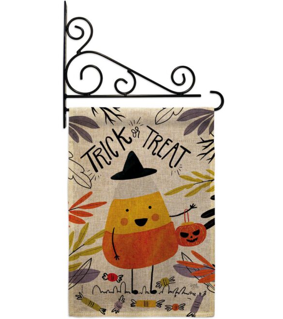 Candy Corn - Halloween Fall Vertical Impressions Decorative Flags HG112103 Made In USA - Image 18