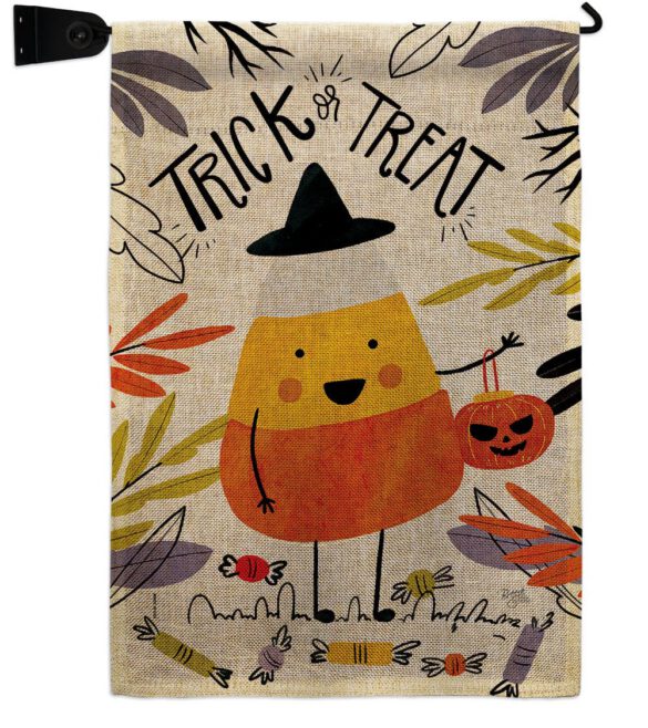 Candy Corn - Halloween Fall Vertical Impressions Decorative Flags HG112103 Made In USA - Image 21
