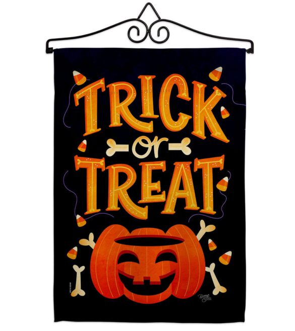 Happy Pumpkin - Halloween Fall Vertical Impressions Decorative Flags HG112106 Made In USA - Image 7