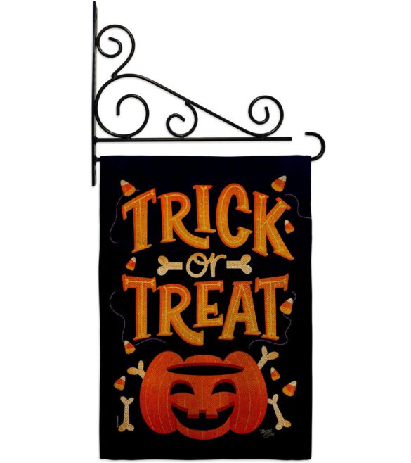 Happy Pumpkin - Halloween Fall Vertical Impressions Decorative Flags HG112106 Made In USA - Image 20