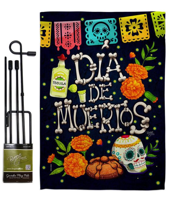 All Souls' Day - Halloween Fall Vertical Impressions Decorative Flags HG112112 Made In USA - Image 5