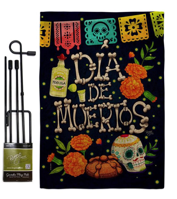 All Souls' Day - Halloween Fall Vertical Impressions Decorative Flags HG112112 Made In USA - Image 17