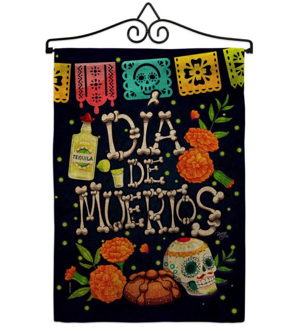 All Souls' Day - Halloween Fall Vertical Impressions Decorative Flags HG112112 Made In USA - Image 20