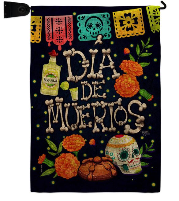 All Souls' Day - Halloween Fall Vertical Impressions Decorative Flags HG112112 Made In USA - Image 22