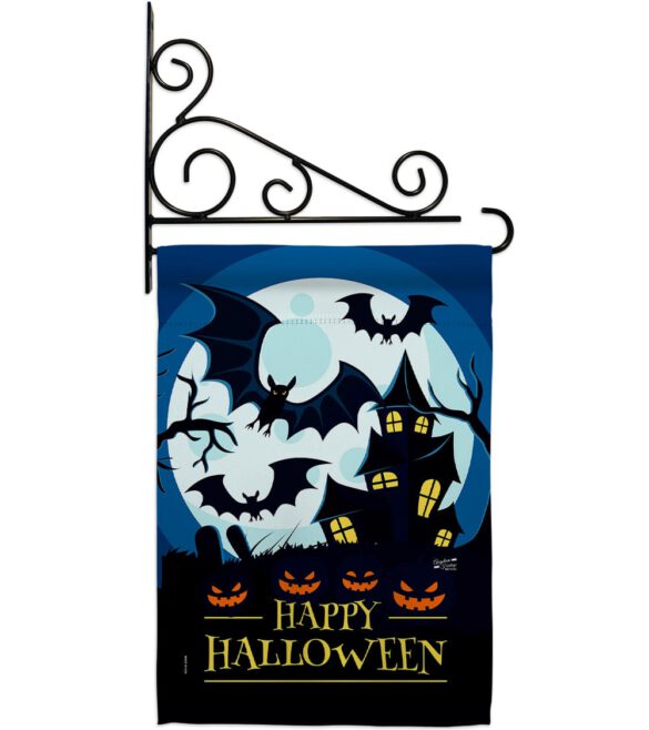 Halloween Night - Halloween Fall Vertical Impressions Decorative Flags HG137251 Made In USA - Image 8