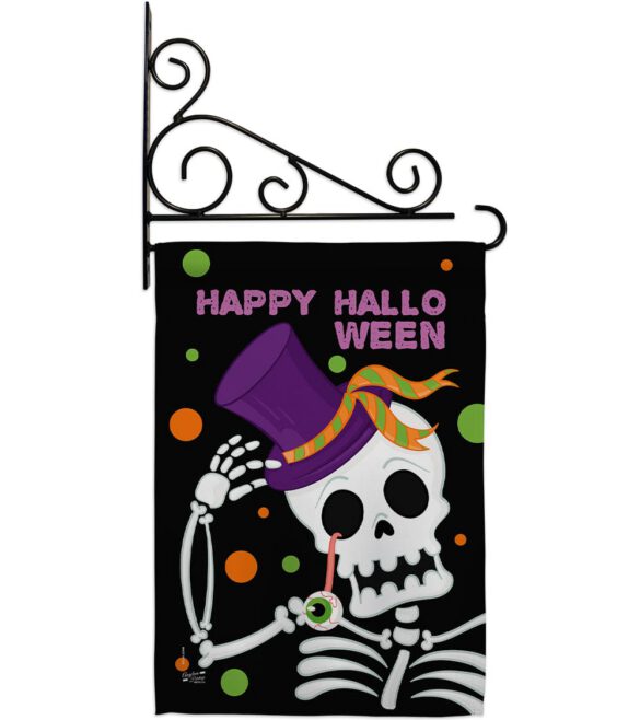 Happy Halloween - Halloween Fall Vertical Impressions Decorative Flags HG137262 Made In USA - Image 8