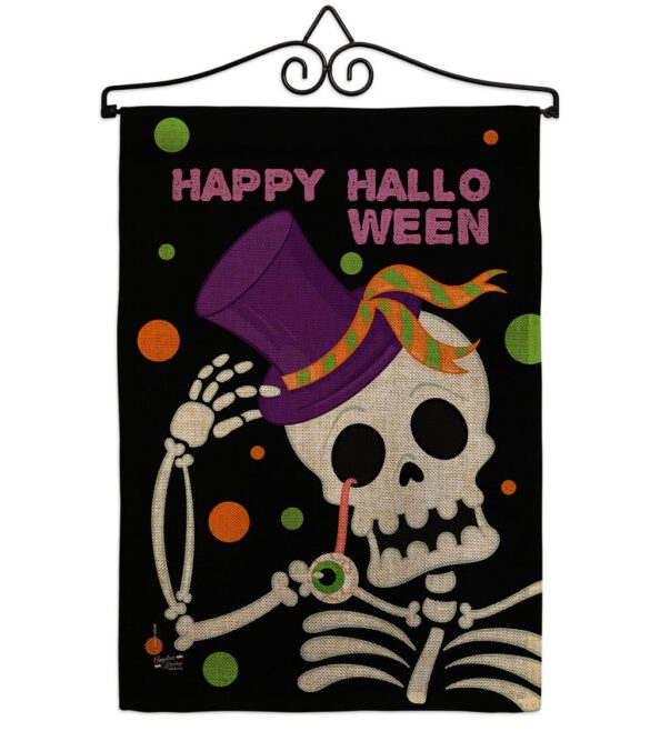 Happy Halloween - Halloween Fall Vertical Impressions Decorative Flags HG137262 Made In USA - Image 13