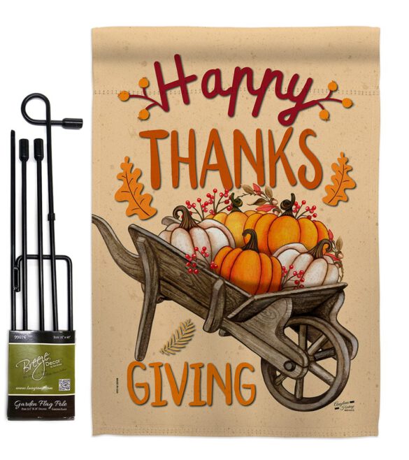 Fall Pumpkins - Halloween Fall Vertical Impressions Decorative Flags HG137298 Made In USA - Image 4