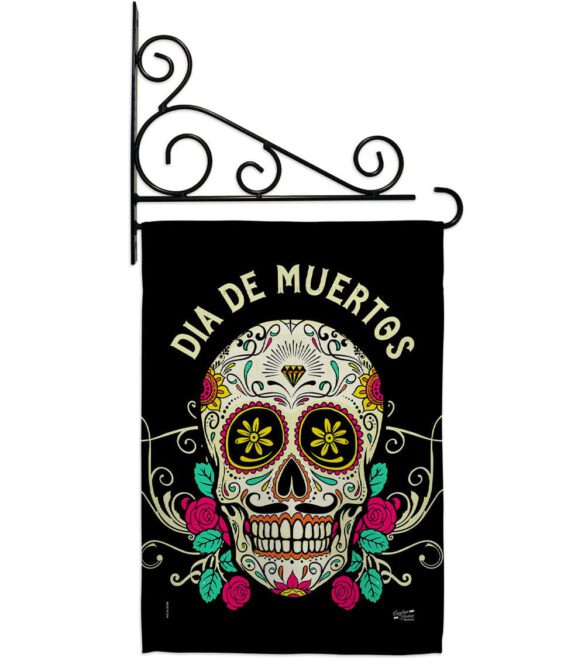 Dia De Muertos - Halloween Fall Vertical Impressions Decorative Flags HG137382 Made In USA - Image 8
