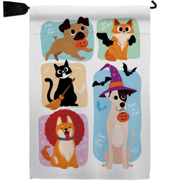 Halloween Dress Up - Halloween Fall Vertical Impressions Decorative Flags HG137623 Made In USA - Image 9